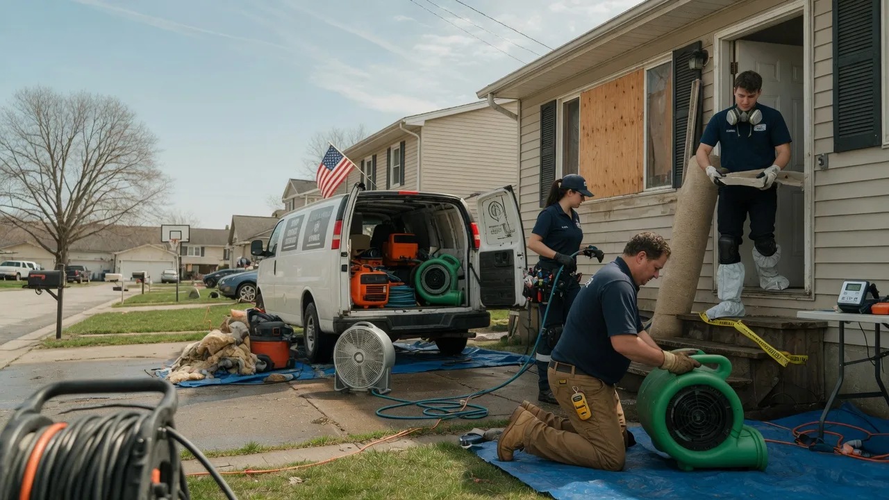 Water Damage Restoration in Plymouth, IA near me